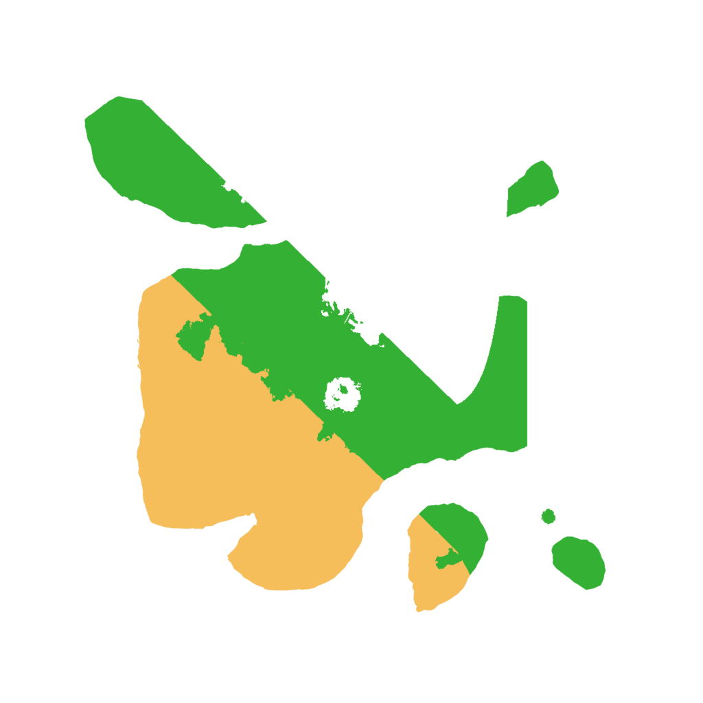 Biome Rust Map: Procedural Map, Size: 2000, Seed: 787715564