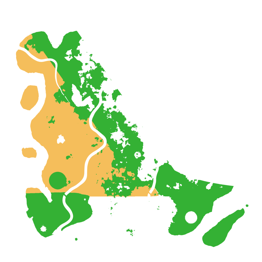 Biome Rust Map: Procedural Map, Size: 4000, Seed: 37666