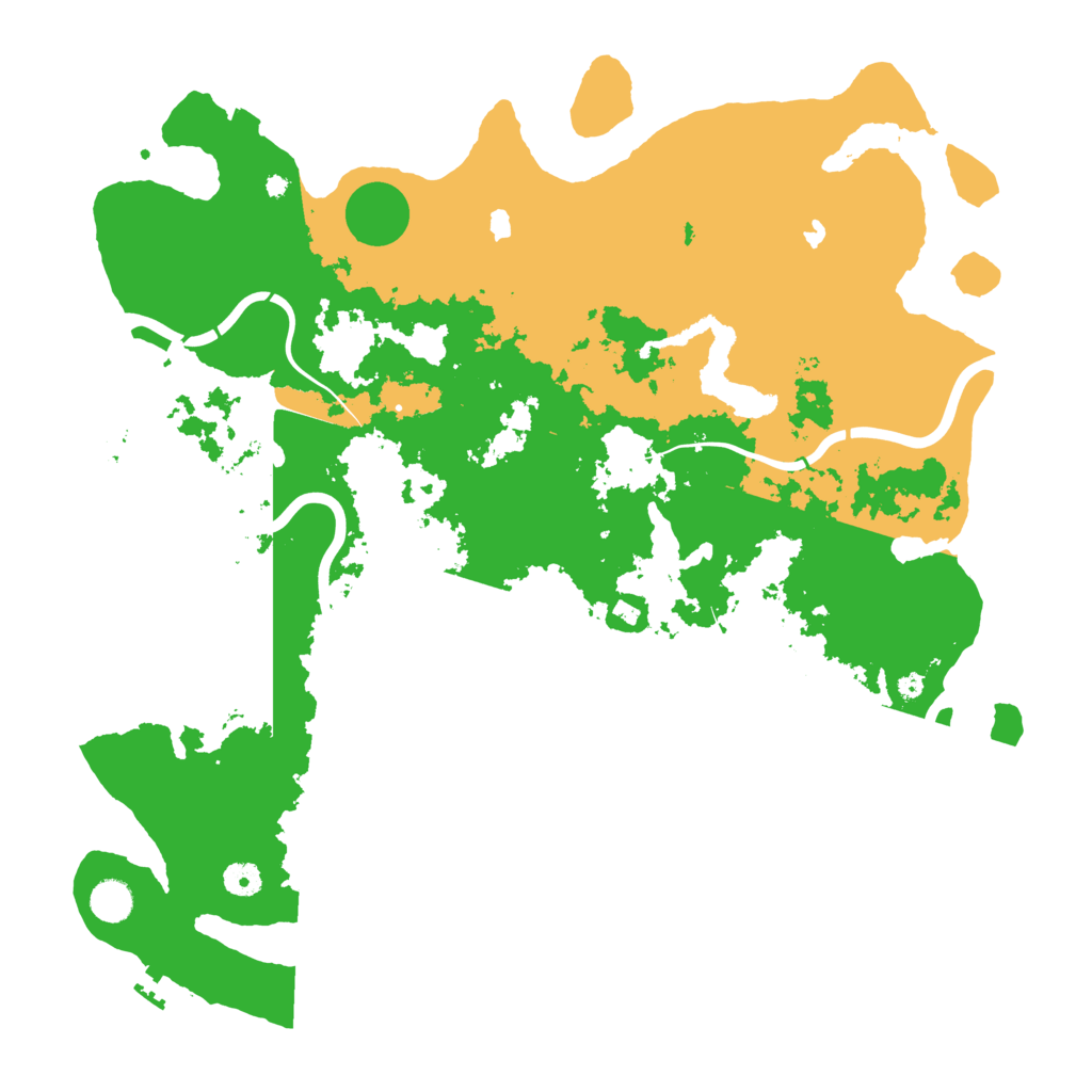 Biome Rust Map: Procedural Map, Size: 4500, Seed: 2456734