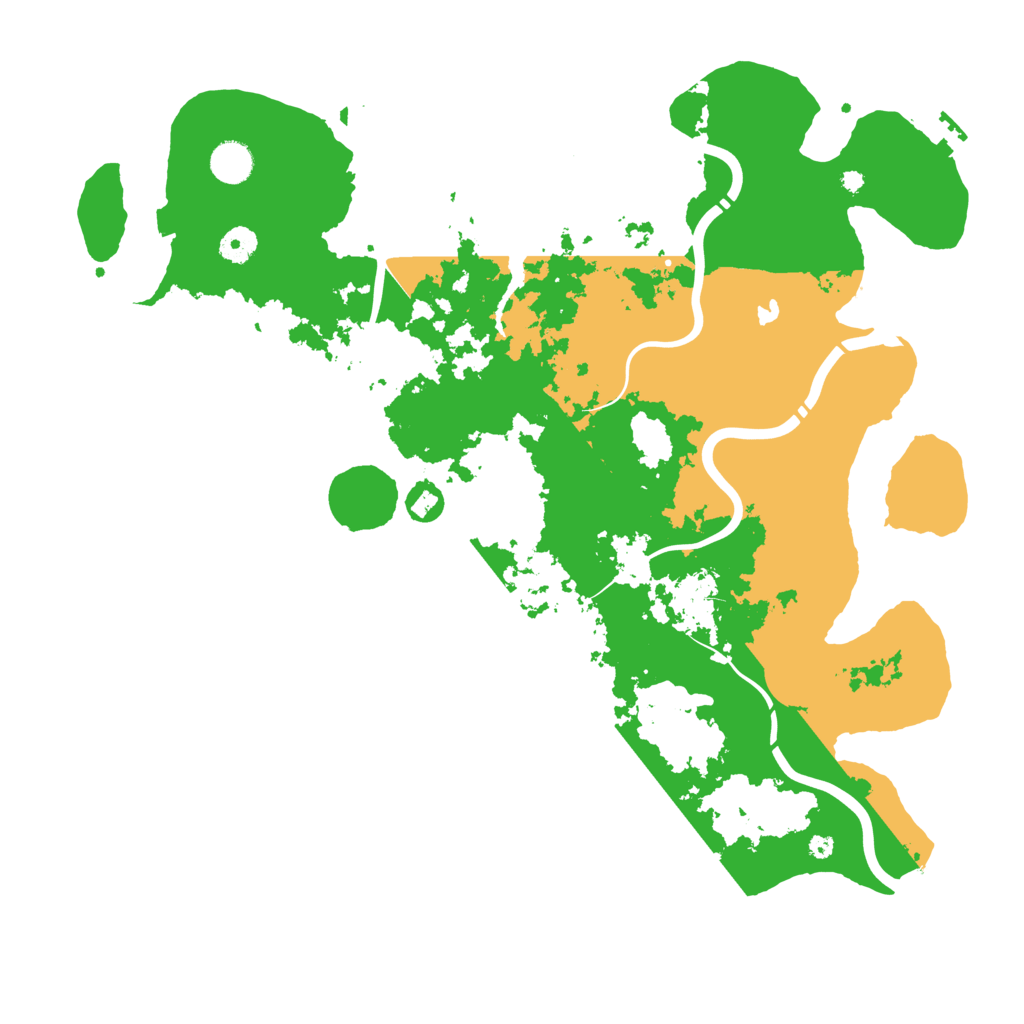 Biome Rust Map: Procedural Map, Size: 4250, Seed: 934680073