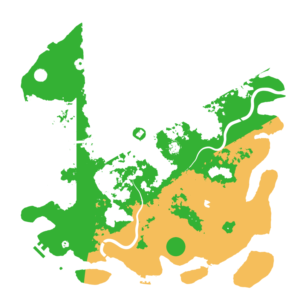 Biome Rust Map: Procedural Map, Size: 4250, Seed: 82136150
