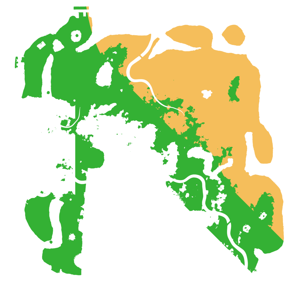 Biome Rust Map: Procedural Map, Size: 4000, Seed: 380040706