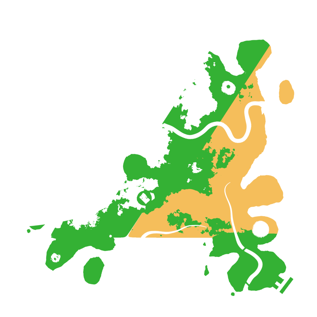 Biome Rust Map: Procedural Map, Size: 3450, Seed: 846790