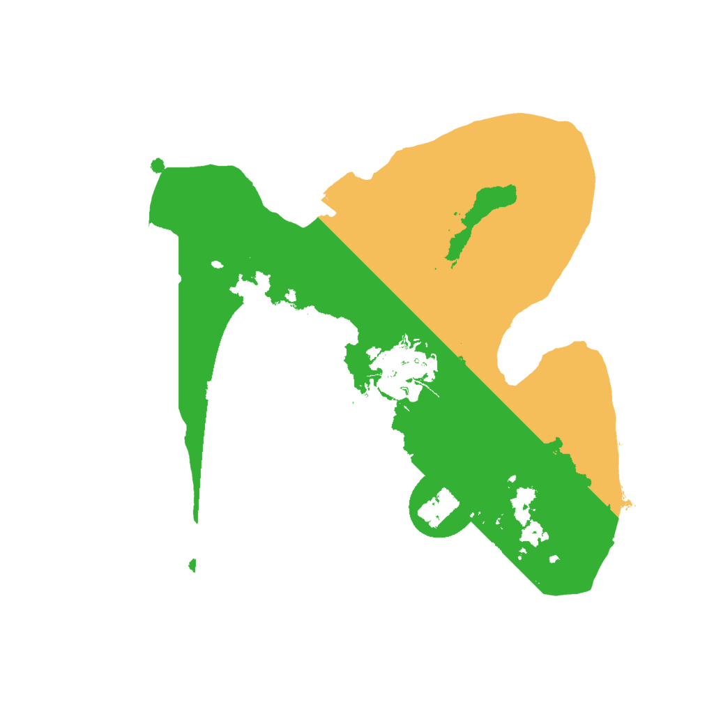 Biome Rust Map: Procedural Map, Size: 2000, Seed: 249375085