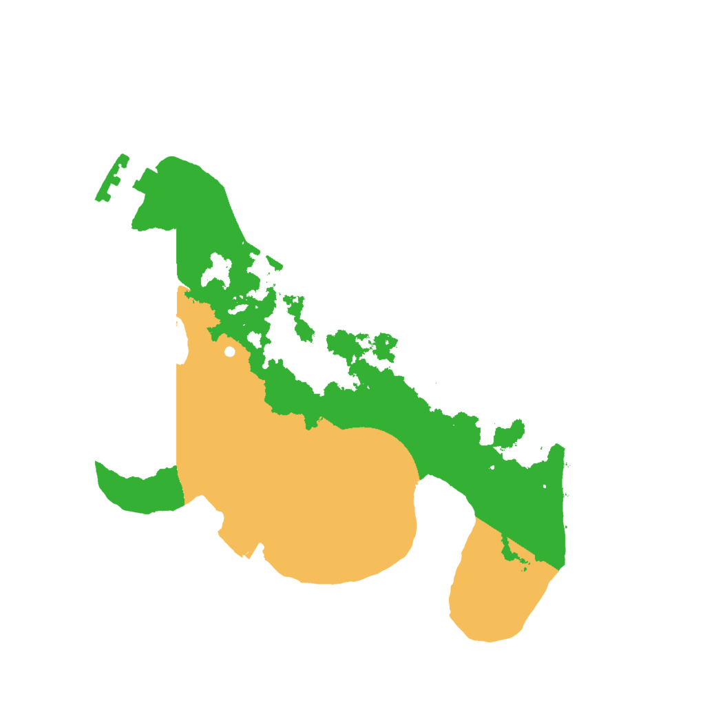 Biome Rust Map: Procedural Map, Size: 2000, Seed: 33666787