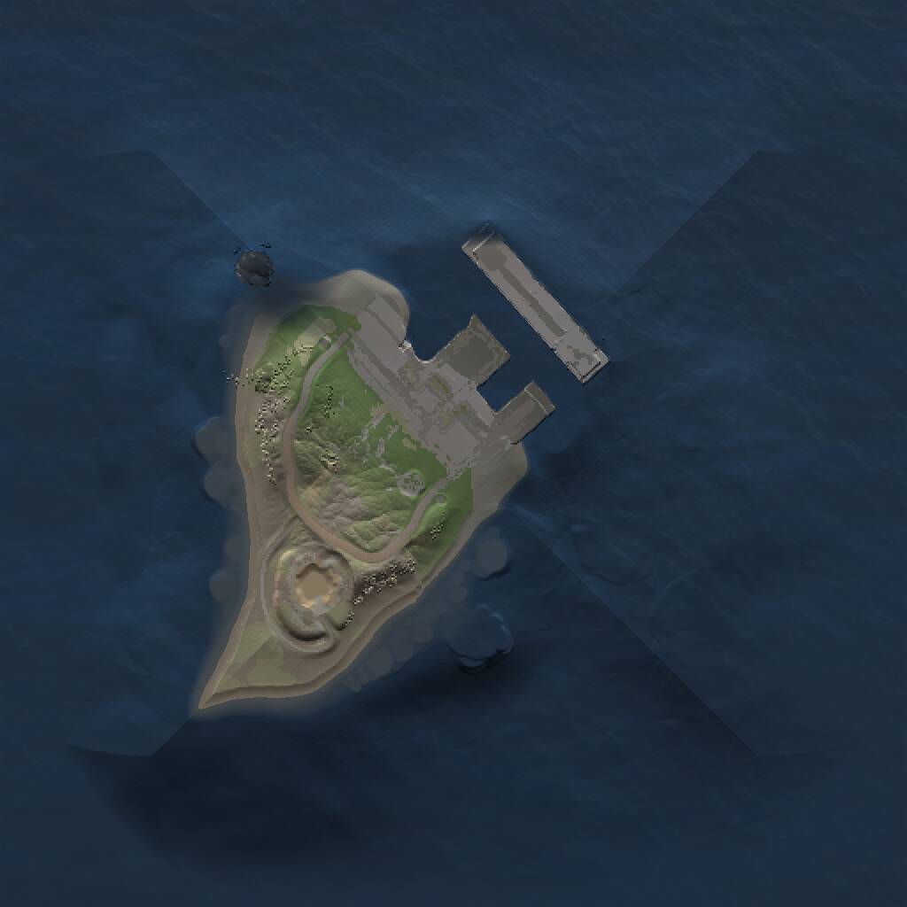 Rust Map: Procedural Map, Size: 1000, Seed: 1725942627, 2 Monuments