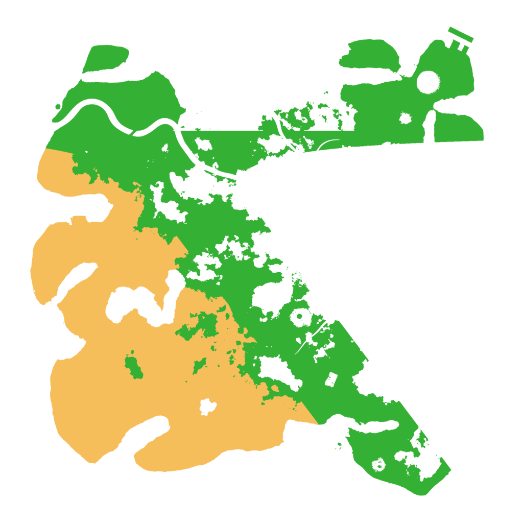 Biome Rust Map: Procedural Map, Size: 4000, Seed: 9149
