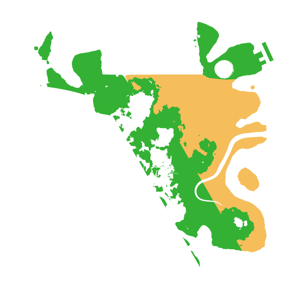 Biome Rust Map: Procedural Map, Size: 3000, Seed: 832140896