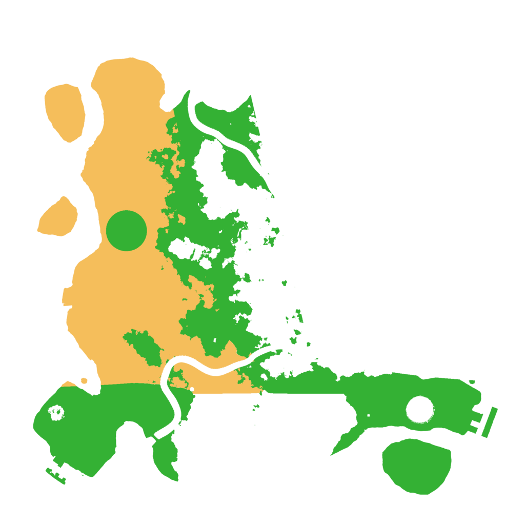 Biome Rust Map: Procedural Map, Size: 3400, Seed: 82326984