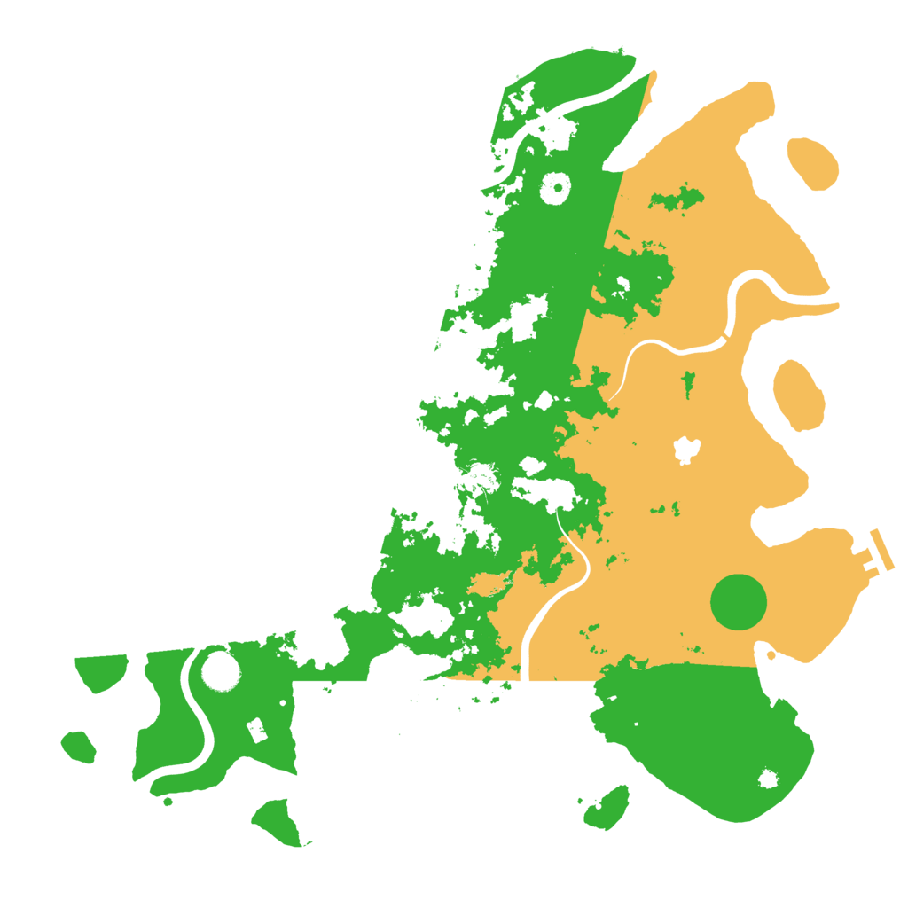 Biome Rust Map: Procedural Map, Size: 4250, Seed: 238910901