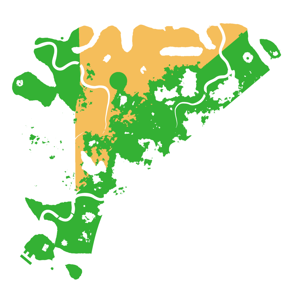 Biome Rust Map: Procedural Map, Size: 4500, Seed: 307905326