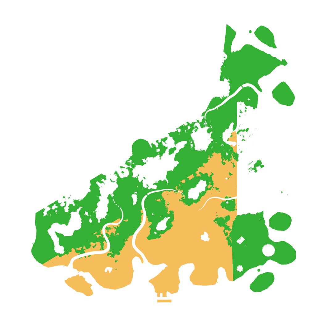 Biome Rust Map: Procedural Map, Size: 4500, Seed: 1664628517