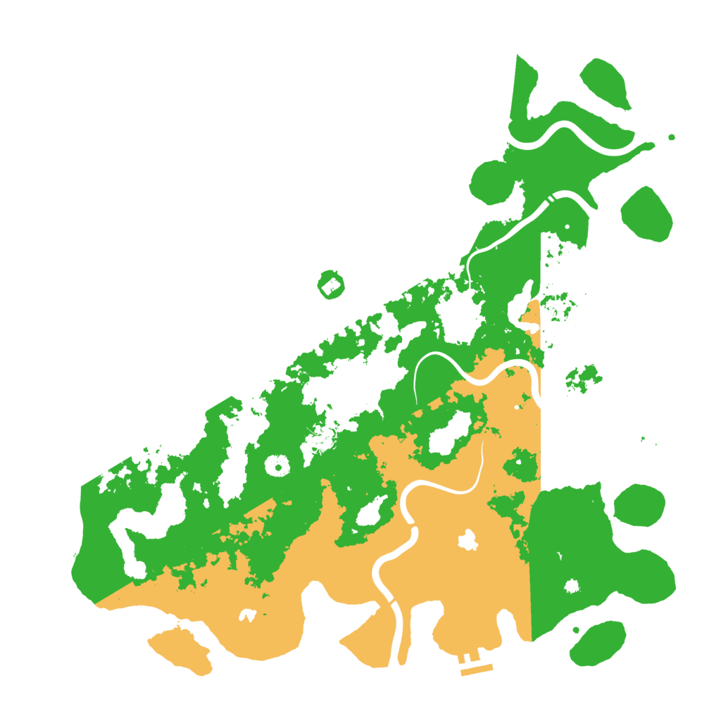 Biome Rust Map: Procedural Map, Size: 4500, Seed: 1664628517