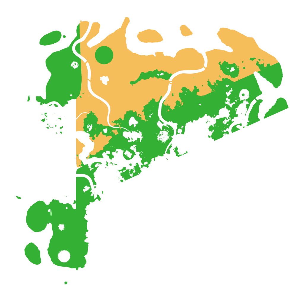 Biome Rust Map: Procedural Map, Size: 4400, Seed: 794492078