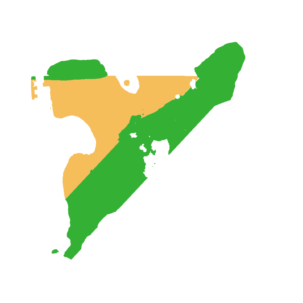 Biome Rust Map: Procedural Map, Size: 2000, Seed: 2001347907