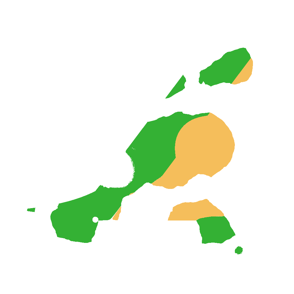 Biome Rust Map: Procedural Map, Size: 1500, Seed: 3256644