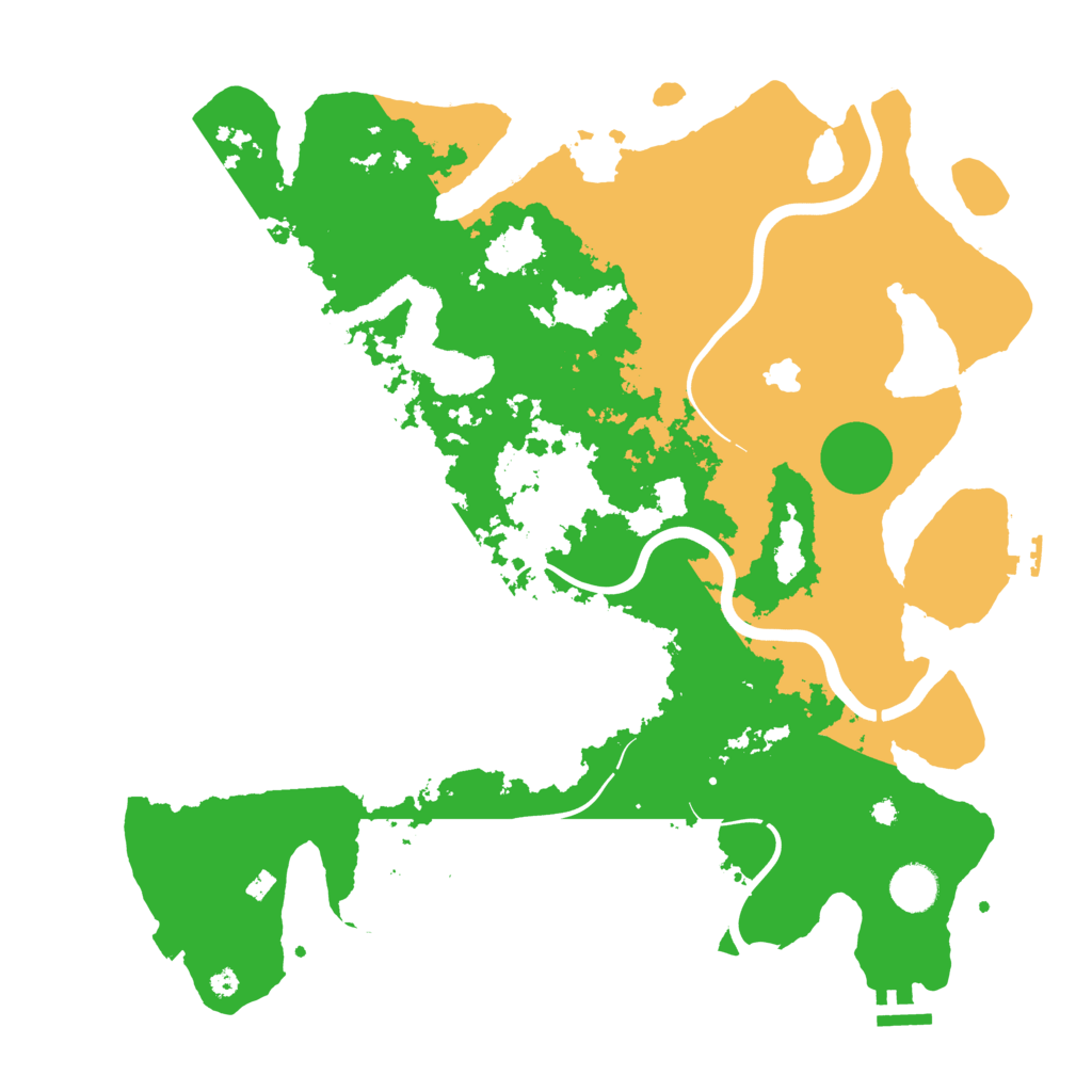 Biome Rust Map: Procedural Map, Size: 4000, Seed: 1762560109