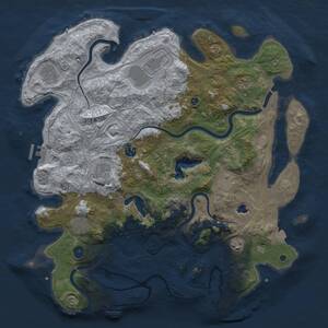 Thumbnail Rust Map: Procedural Map, Size: 4250, Seed: 648255, 15 Monuments