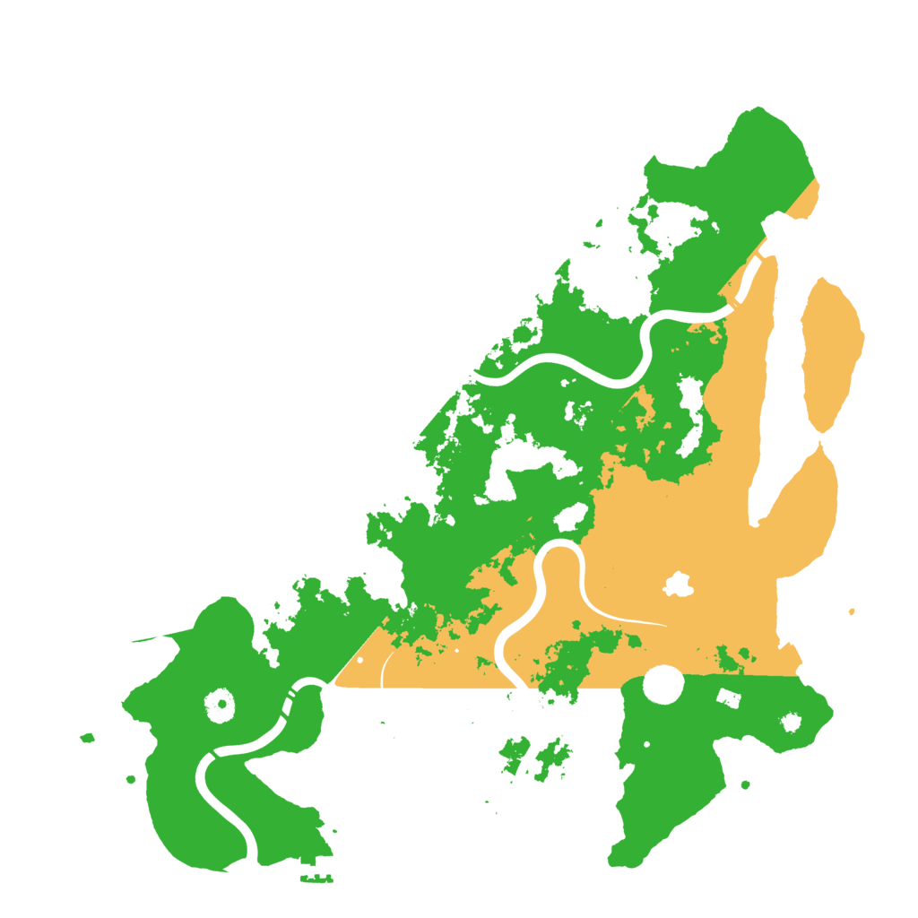 Biome Rust Map: Procedural Map, Size: 4250, Seed: 648255