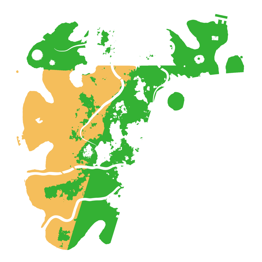 Biome Rust Map: Procedural Map, Size: 4250, Seed: 568275036