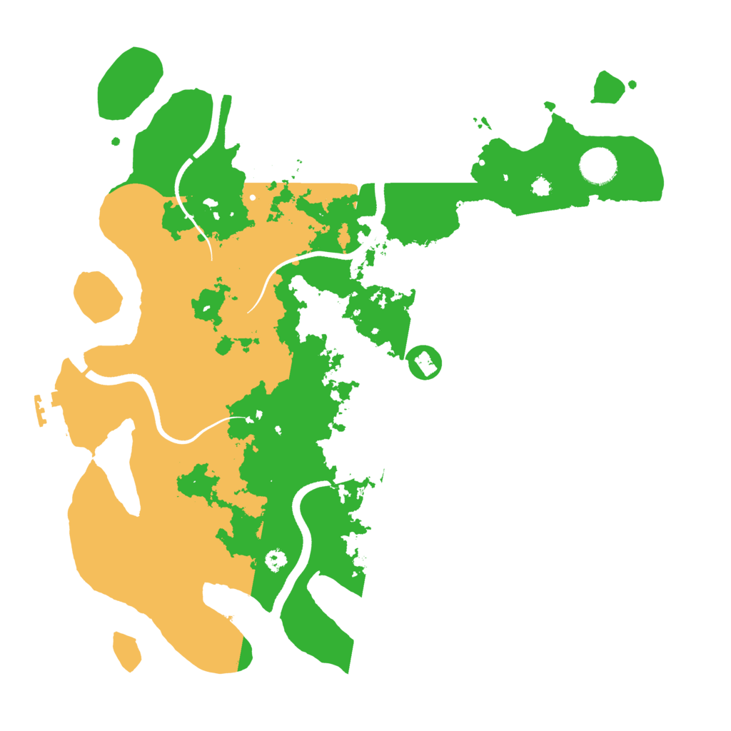 Biome Rust Map: Procedural Map, Size: 3495, Seed: 1646313179