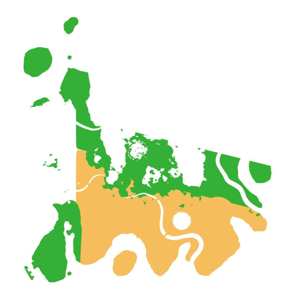 Biome Rust Map: Procedural Map, Size: 3000, Seed: 187314069