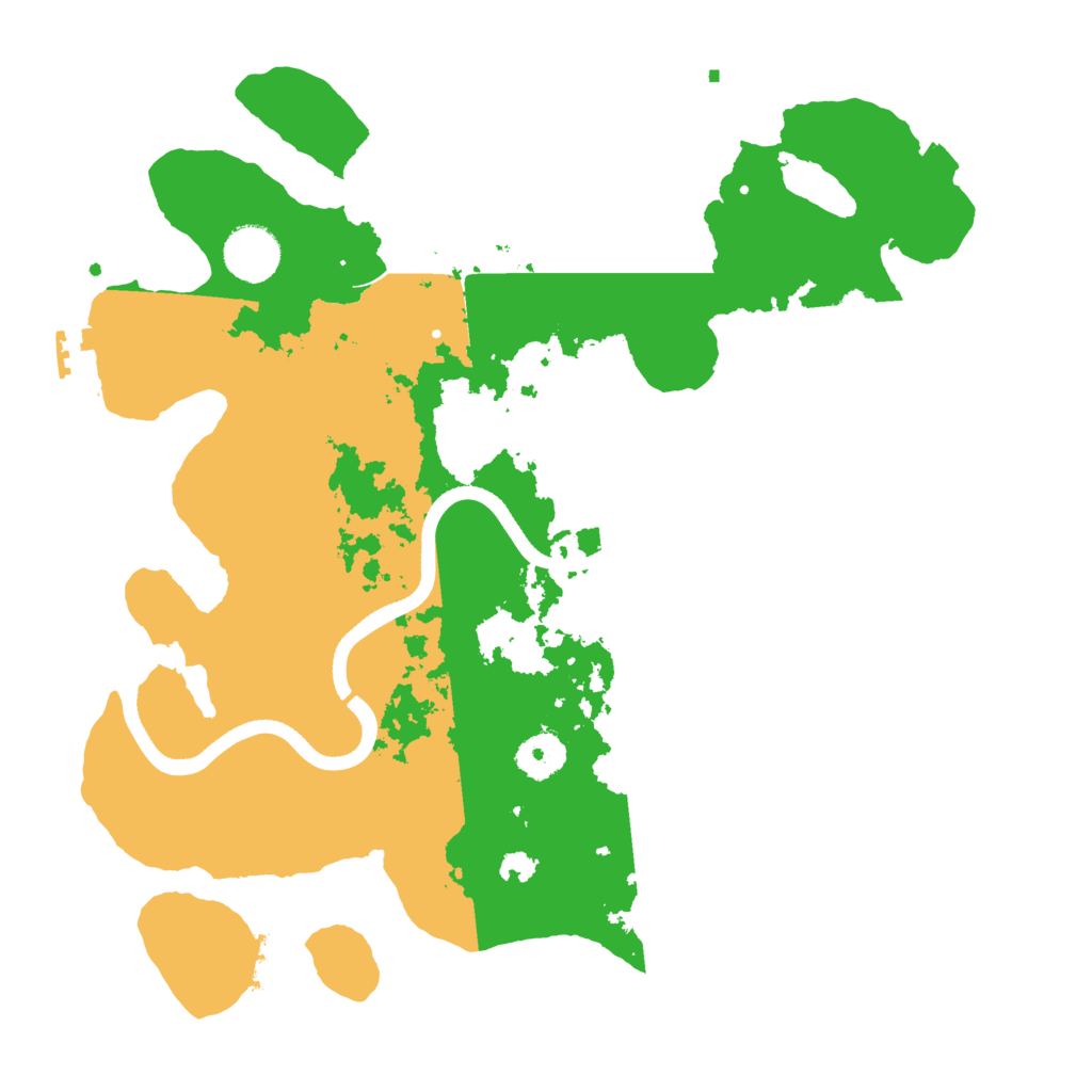 Biome Rust Map: Procedural Map, Size: 3500, Seed: 425589870