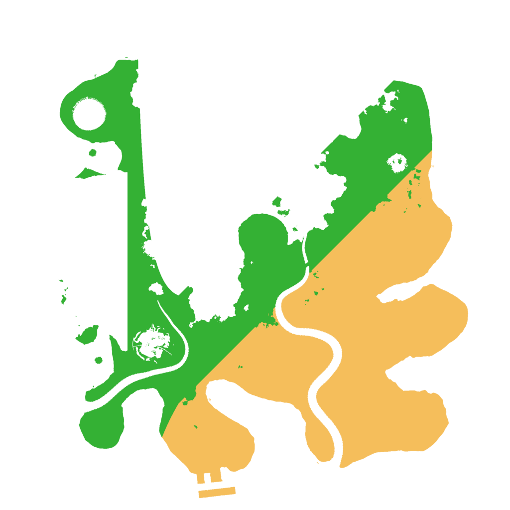 Biome Rust Map: Procedural Map, Size: 2800, Seed: 1362046052