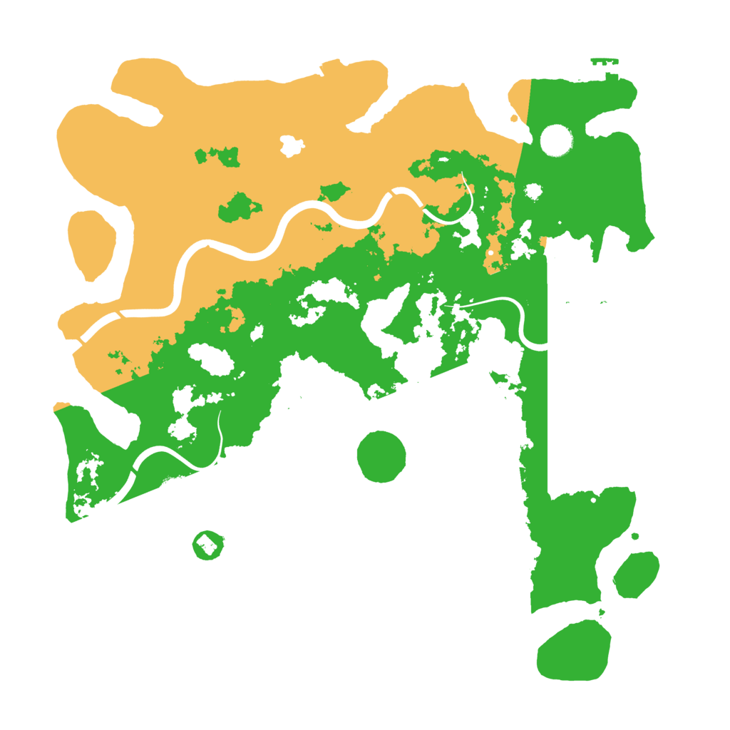 Biome Rust Map: Procedural Map, Size: 4000, Seed: 78945123