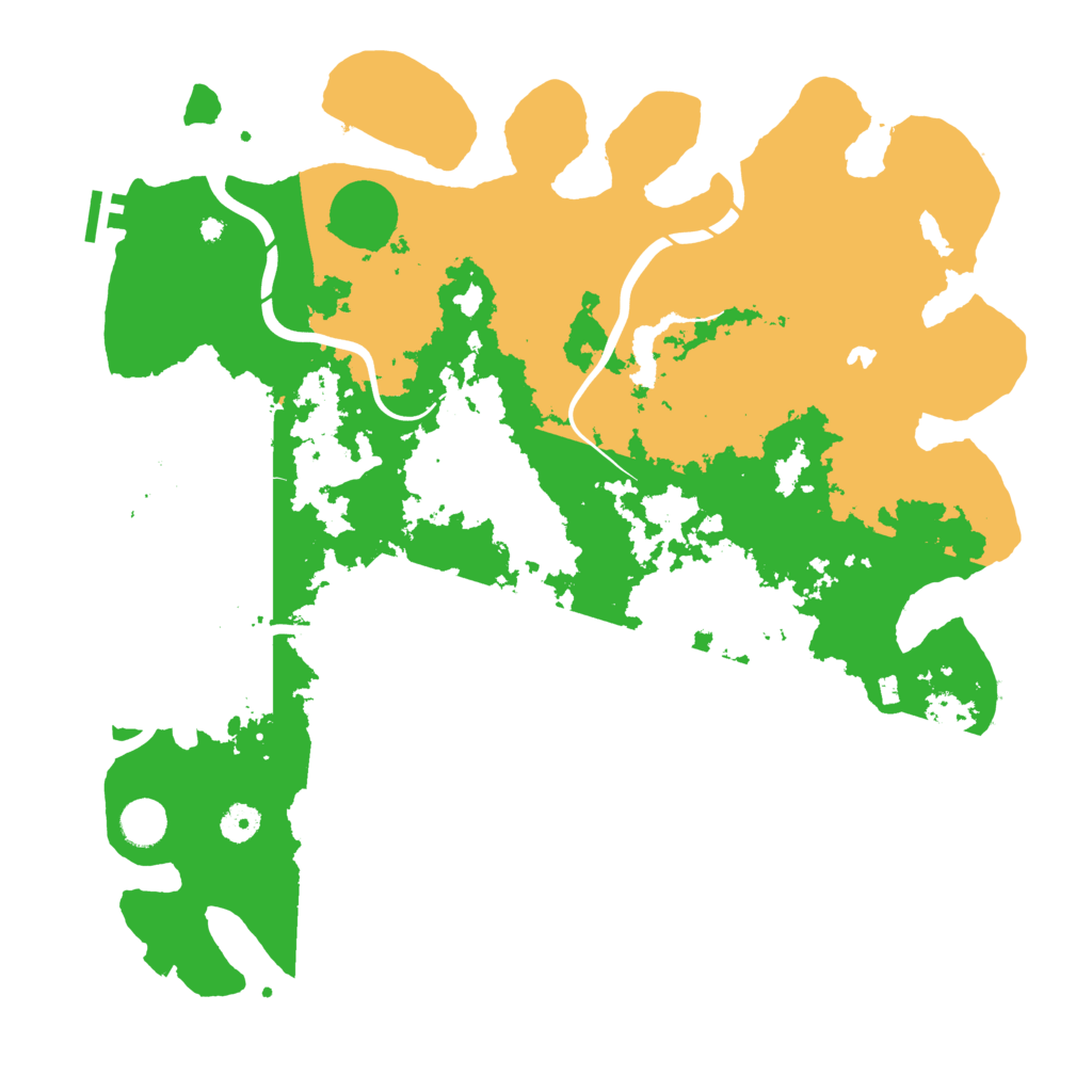 Biome Rust Map: Procedural Map, Size: 4250, Seed: 1035405339
