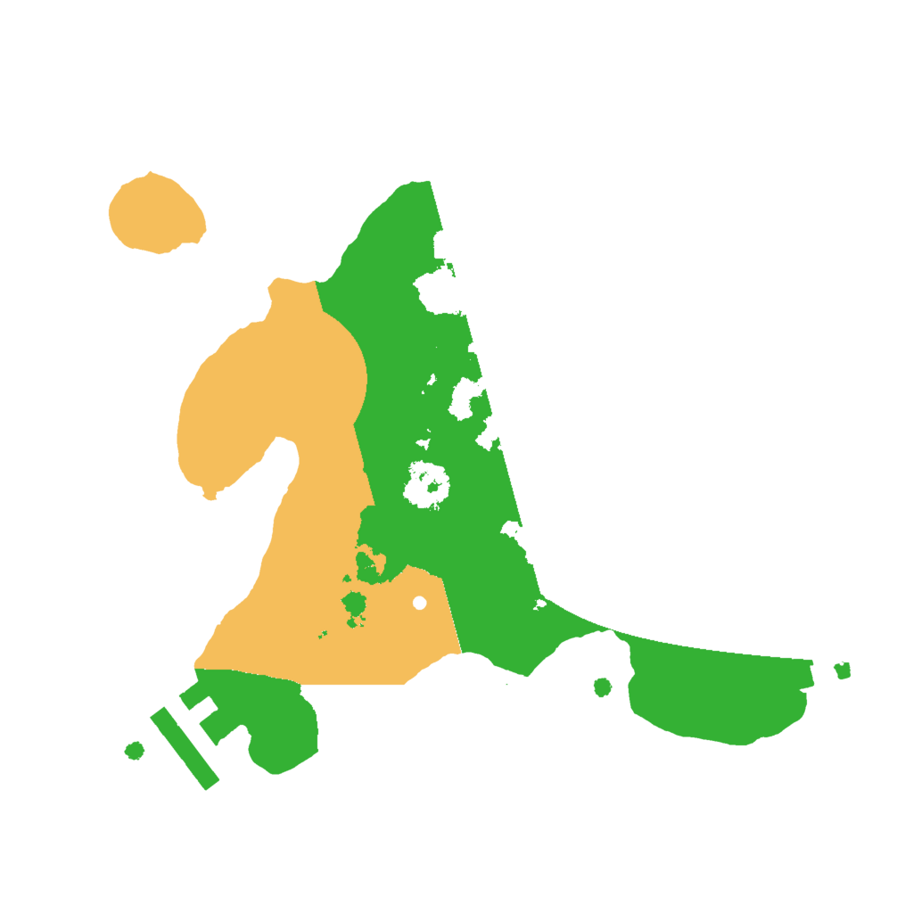 Biome Rust Map: Procedural Map, Size: 2000, Seed: 35221