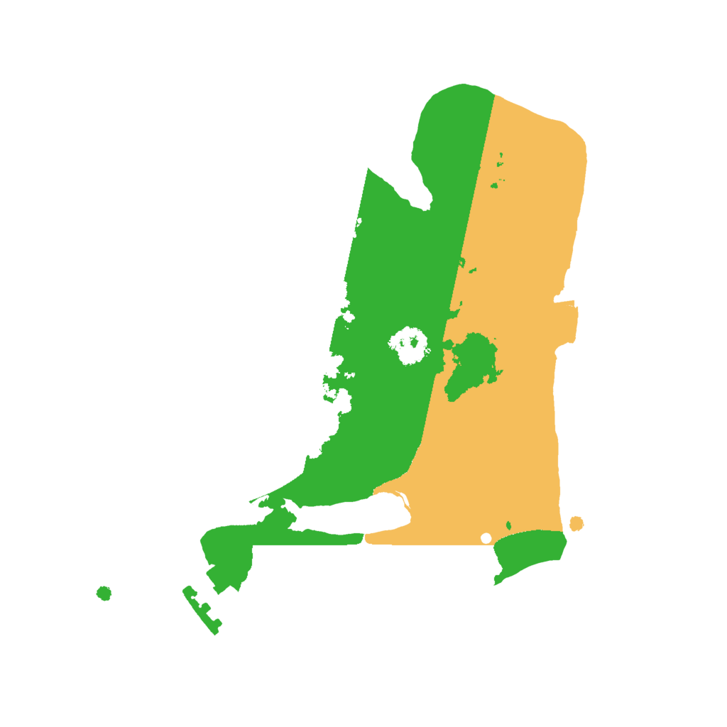 Biome Rust Map: Procedural Map, Size: 2000, Seed: 1178009886