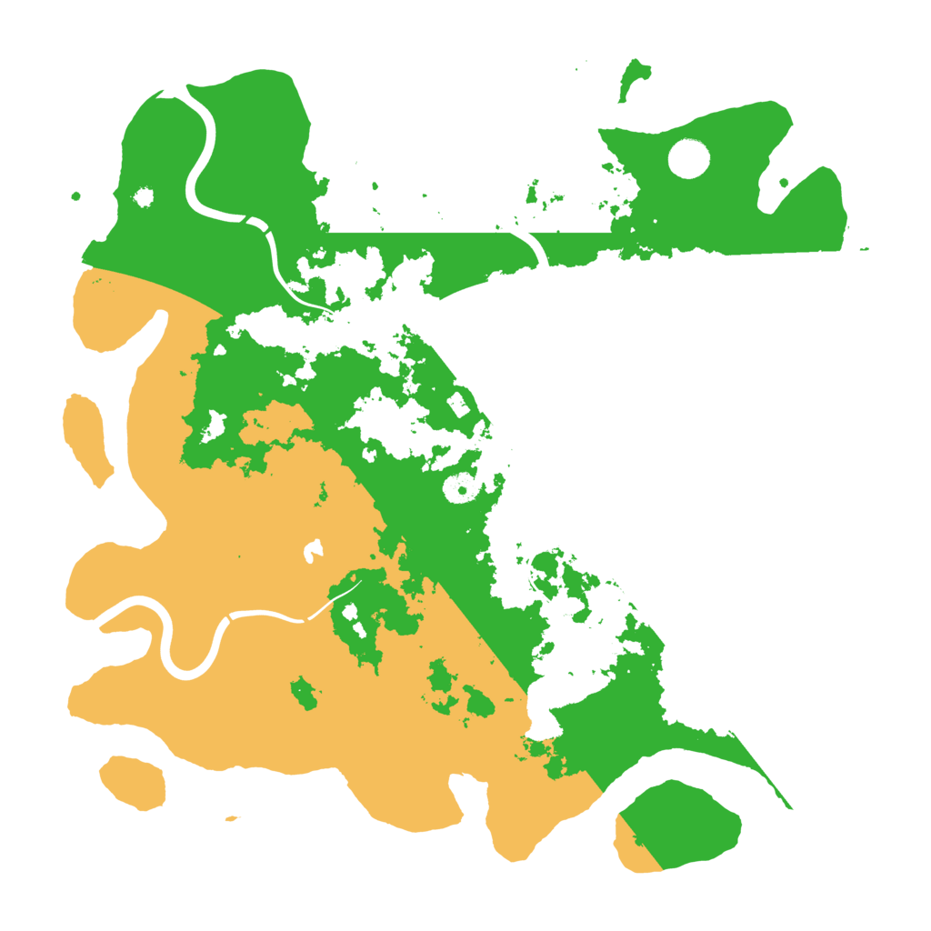 Biome Rust Map: Procedural Map, Size: 4250, Seed: 23528