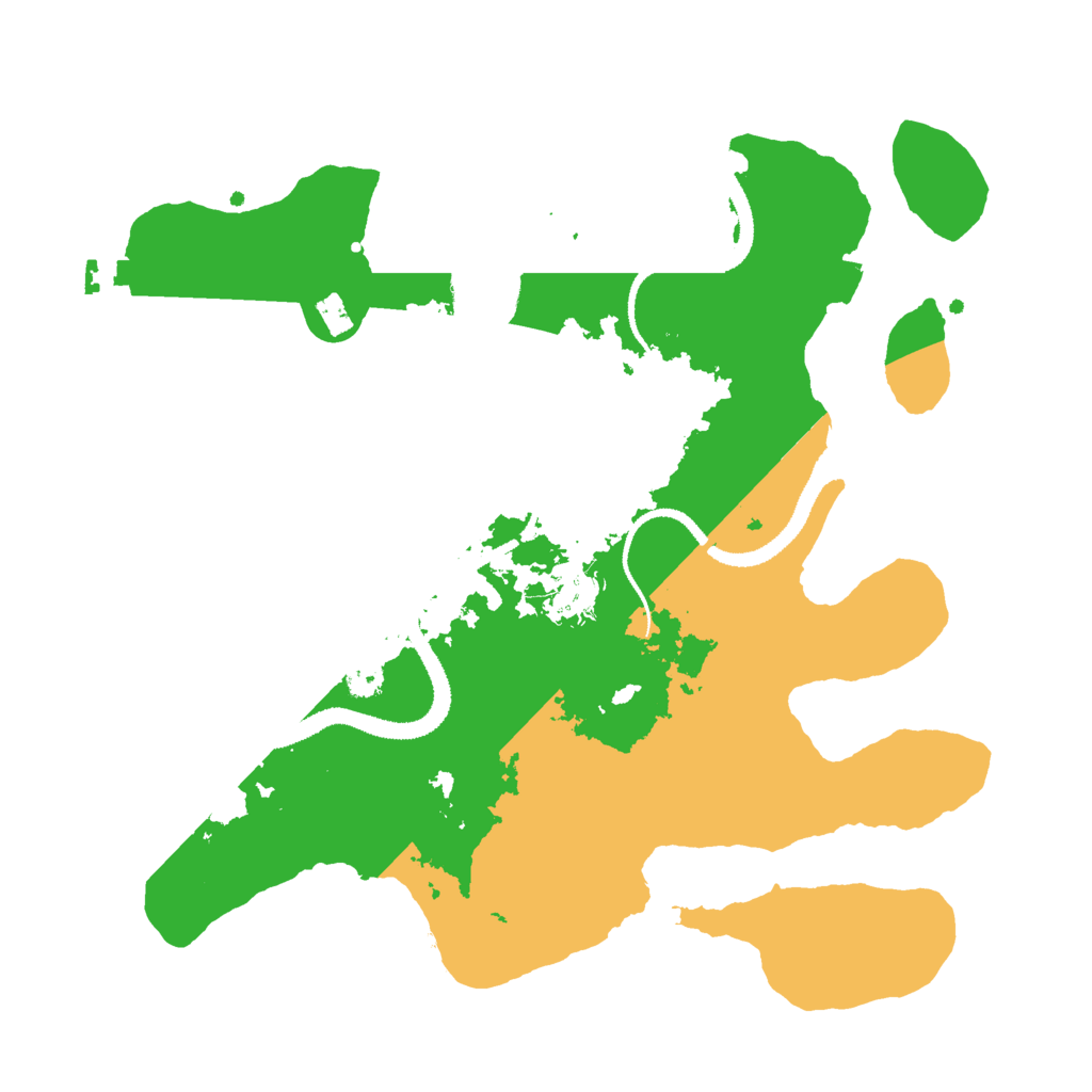 Biome Rust Map: Procedural Map, Size: 3000, Seed: 1620401817