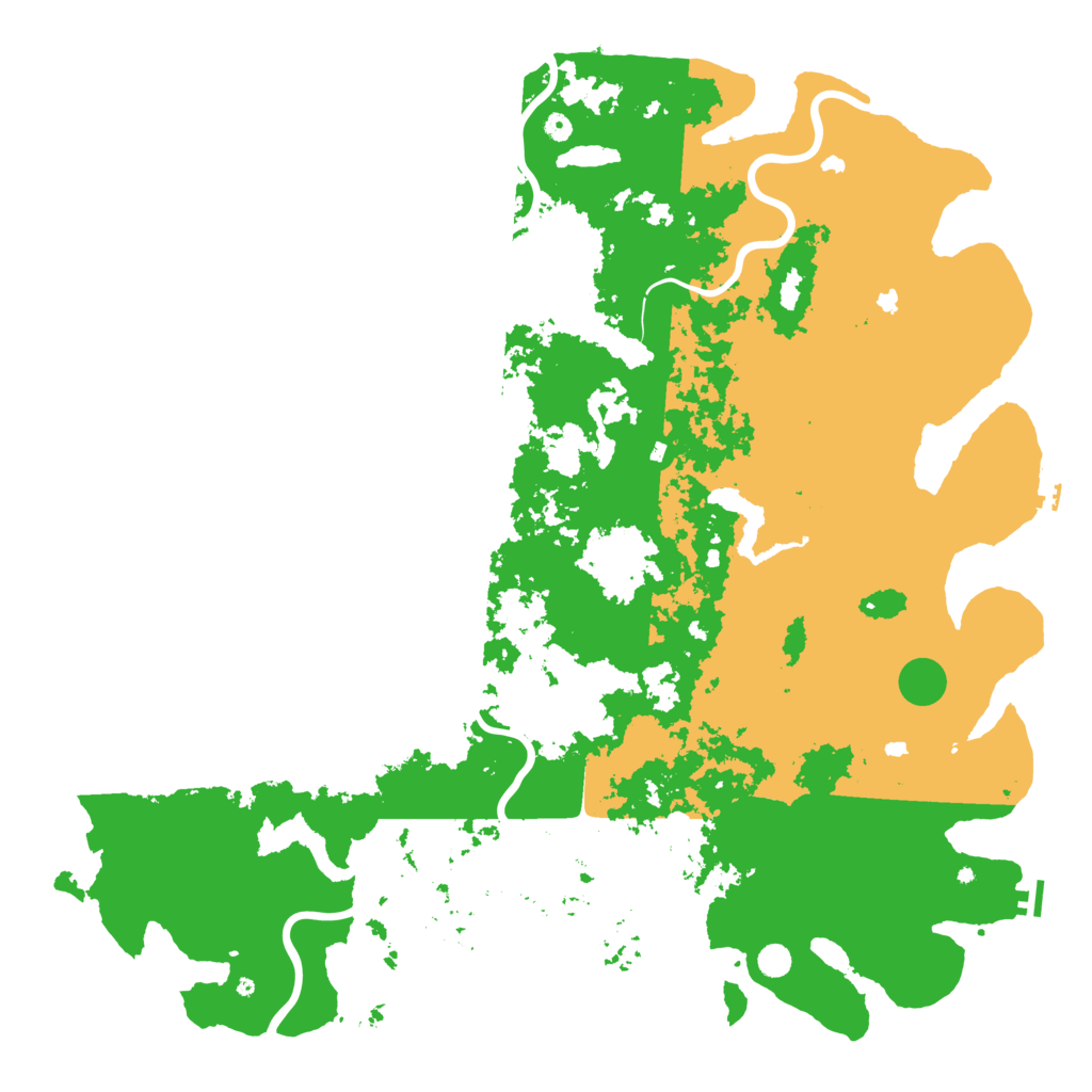 Biome Rust Map: Procedural Map, Size: 6000, Seed: 1556842900