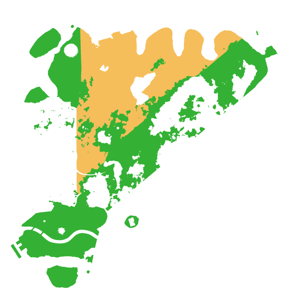 Biome Rust Map: Procedural Map, Size: 4000, Seed: 7358