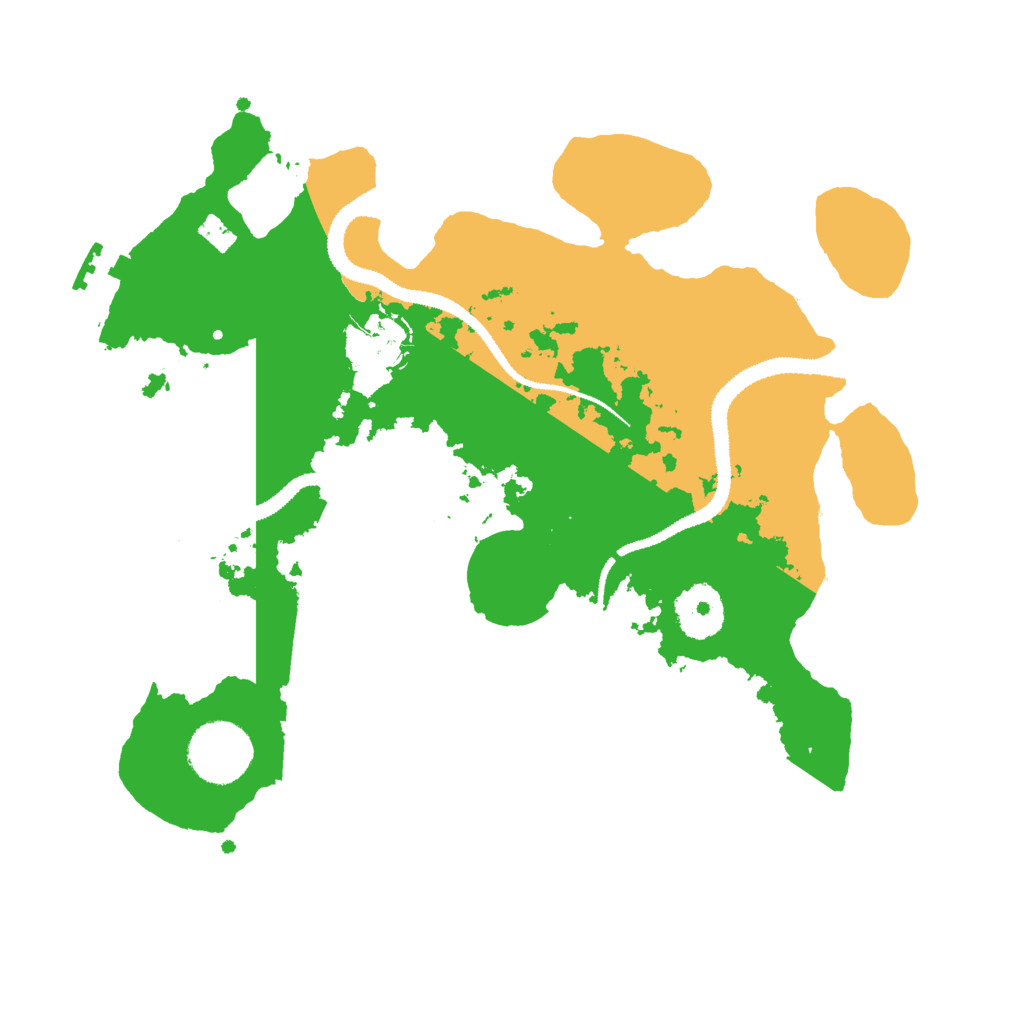 Biome Rust Map: Procedural Map, Size: 3000, Seed: 47090