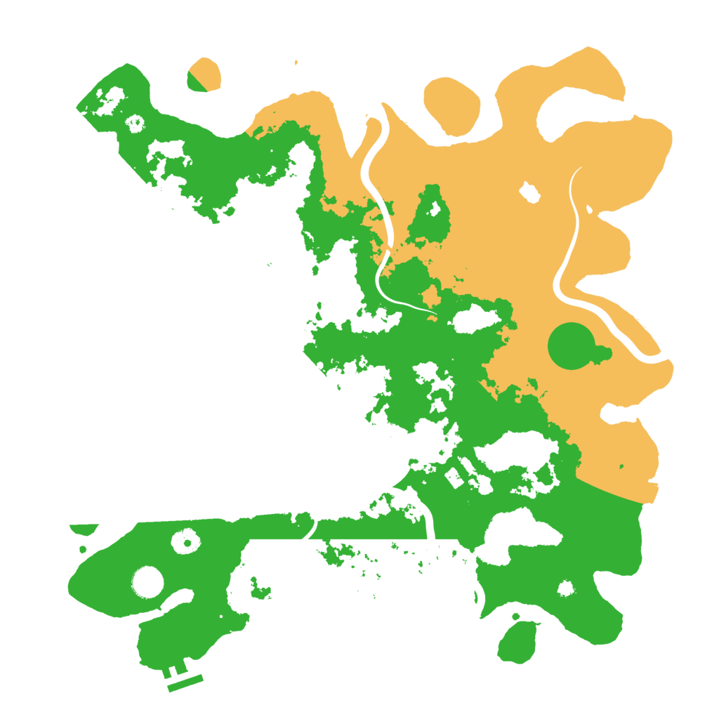 Biome Rust Map: Procedural Map, Size: 4000, Seed: 1742247487