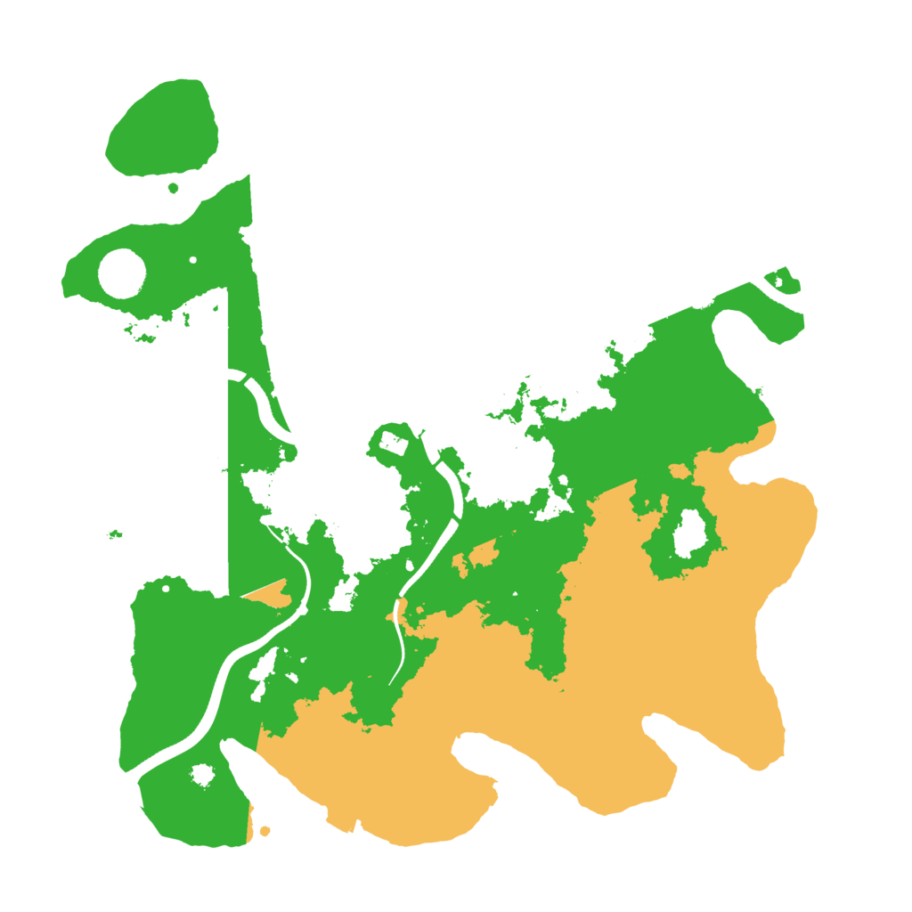 Biome Rust Map: Procedural Map, Size: 3600, Seed: 973