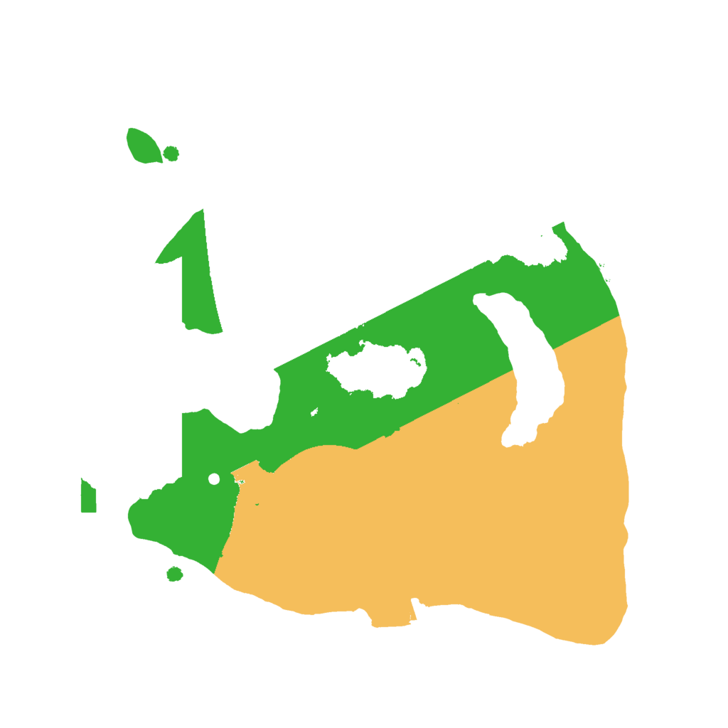 Biome Rust Map: Procedural Map, Size: 1900, Seed: 1586544950