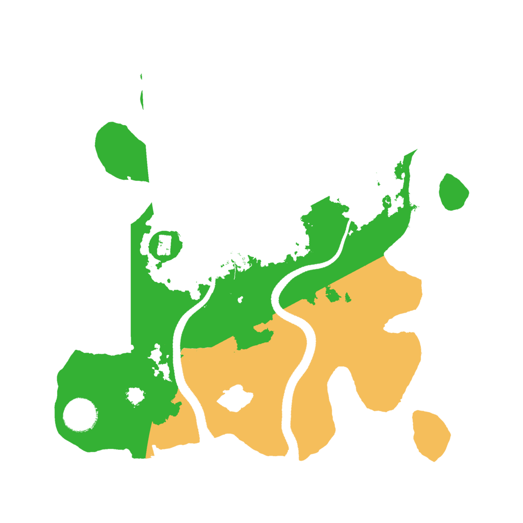 Biome Rust Map: Procedural Map, Size: 2750, Seed: 1240