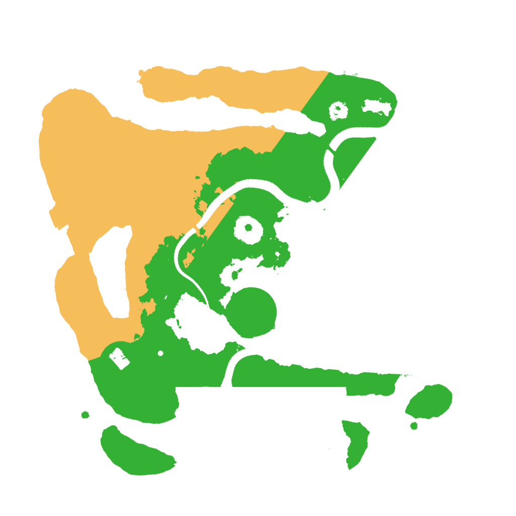 Biome Rust Map: Procedural Map, Size: 2750, Seed: 1245