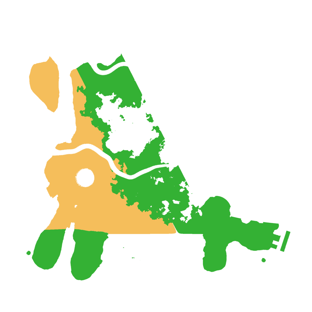 Biome Rust Map: Procedural Map, Size: 3000, Seed: 1418965136