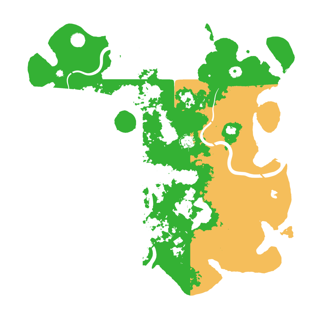 Biome Rust Map: Procedural Map, Size: 4000, Seed: 27658