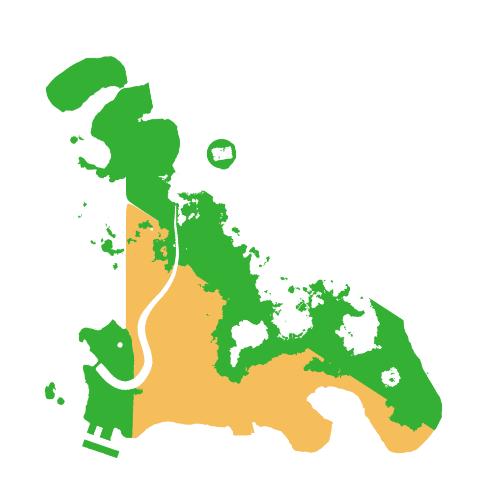 Biome Rust Map: Procedural Map, Size: 2750, Seed: 1255