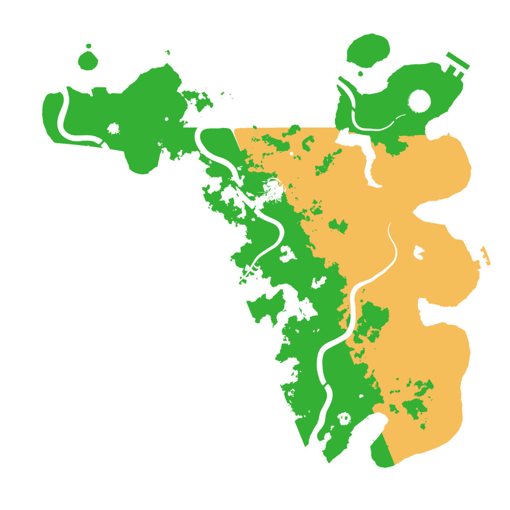 Biome Rust Map: Procedural Map, Size: 4000, Seed: 1013622403