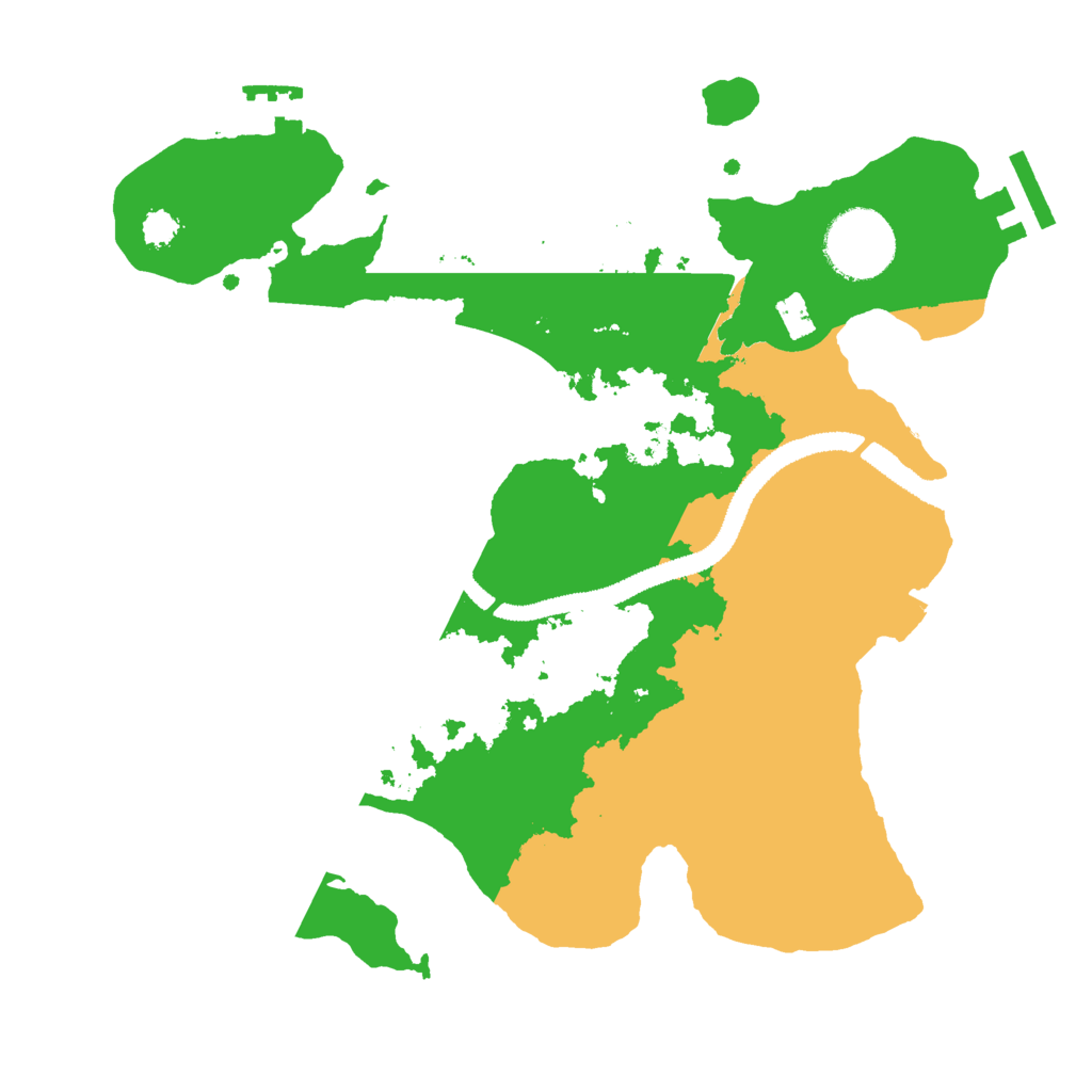 Biome Rust Map: Procedural Map, Size: 2750, Seed: 143367