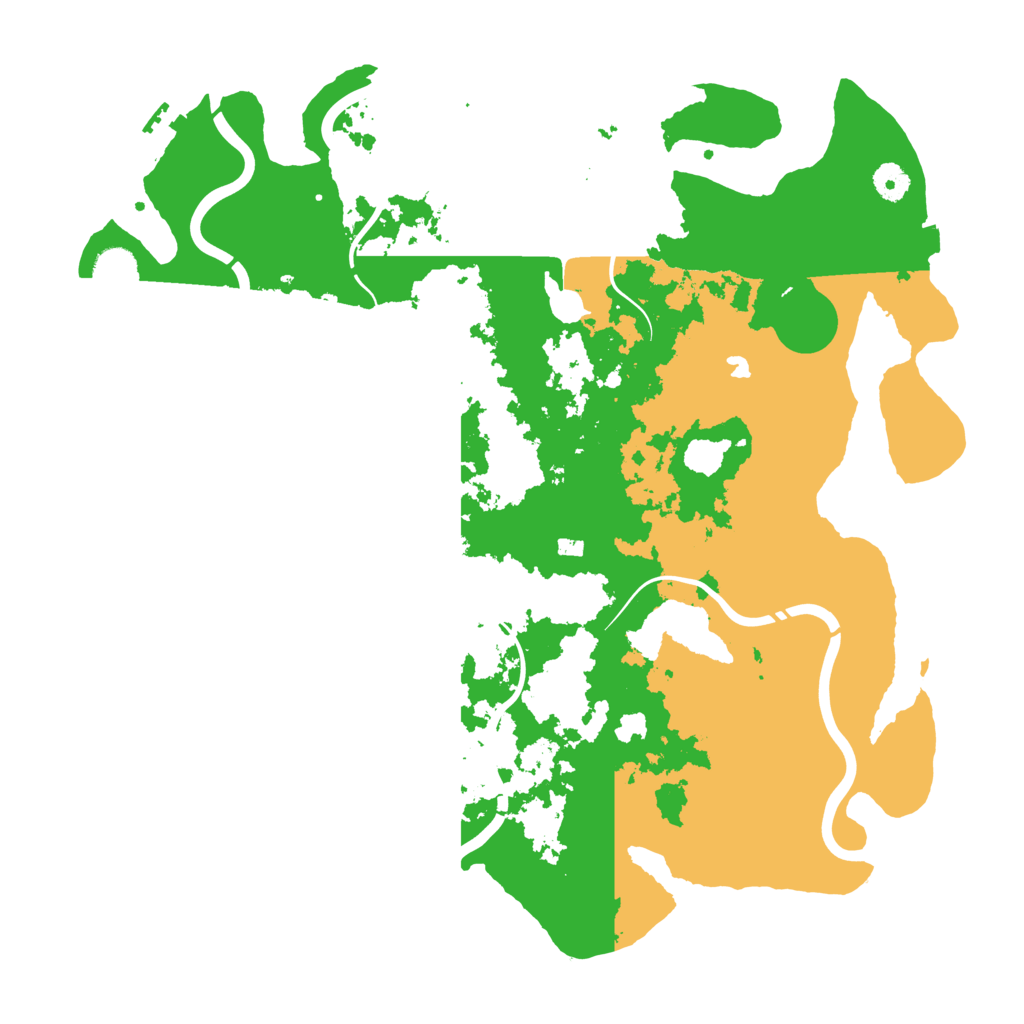 Biome Rust Map: Procedural Map, Size: 4250, Seed: 27658