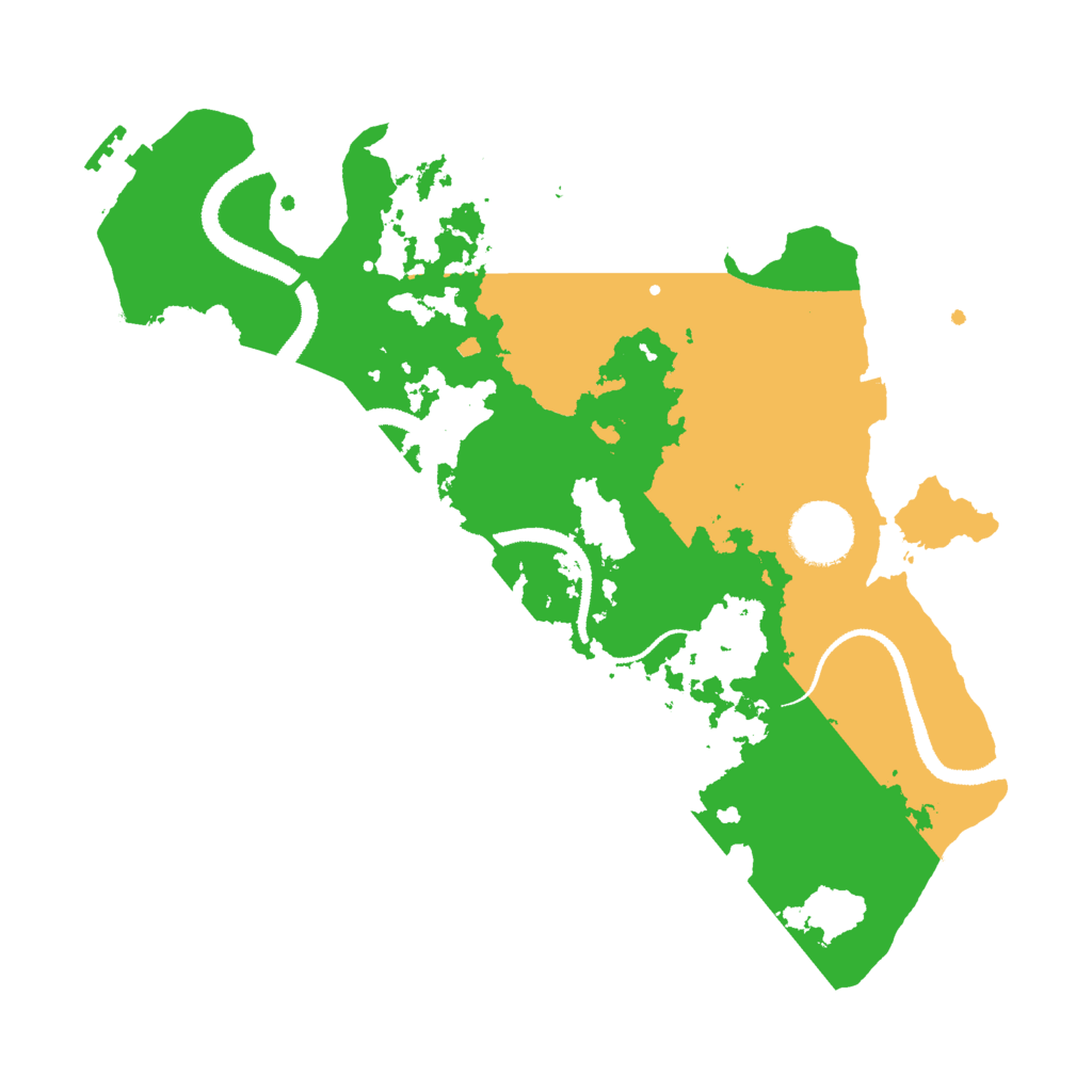 Biome Rust Map: Procedural Map, Size: 3000, Seed: 1804283079