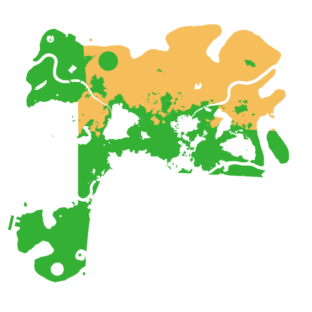 Biome Rust Map: Procedural Map, Size: 4250, Seed: 181225125